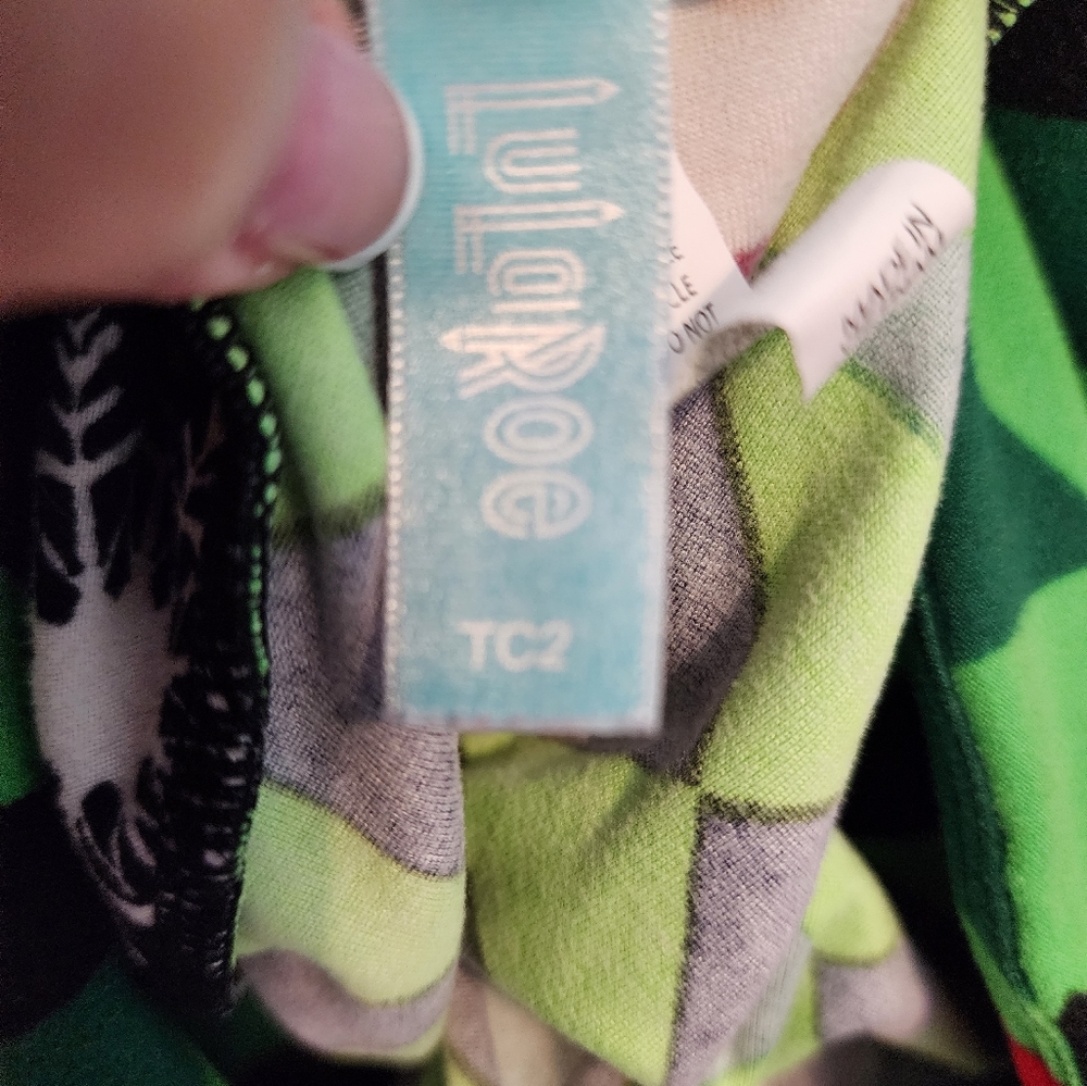 Christmas Lularoe TC2 Leggings - Picture 3 of 3
